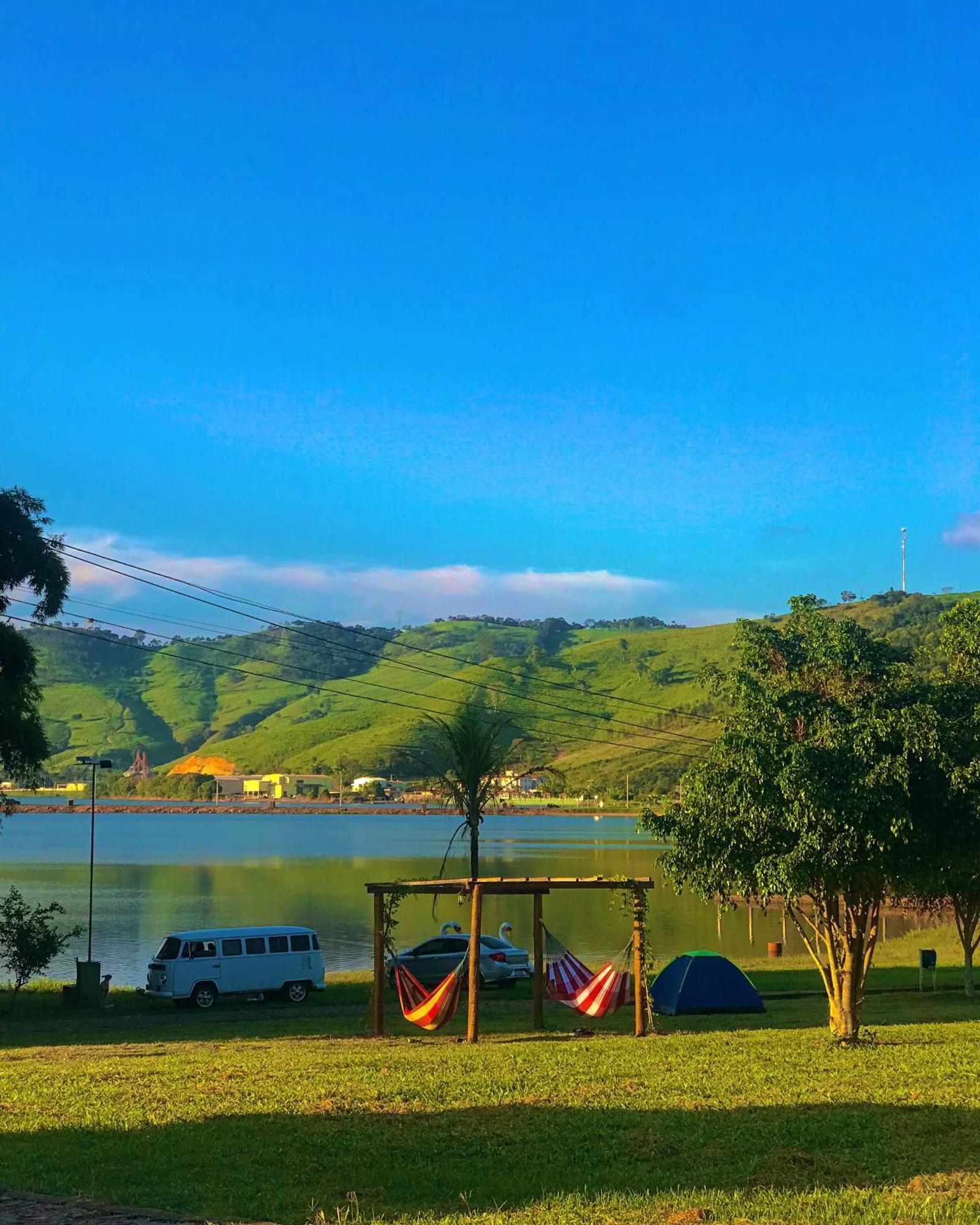 Pousada E Camping Recanto Da Praia Capitolio Bagian luar foto