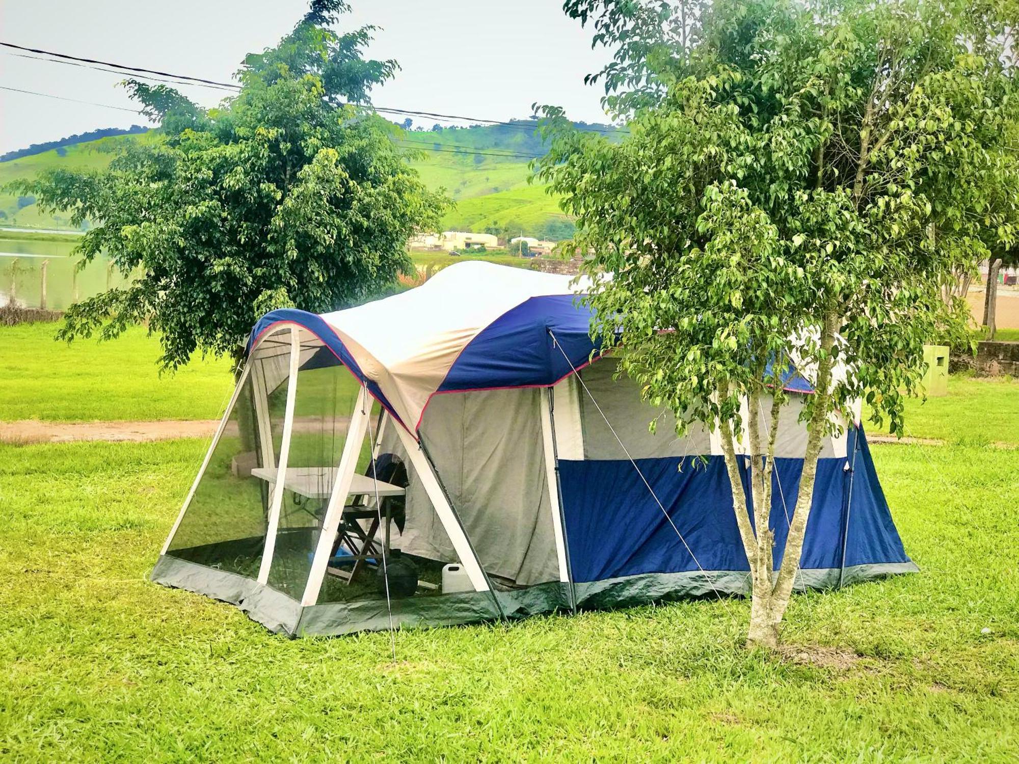 Pousada E Camping Recanto Da Praia Capitolio Bagian luar foto